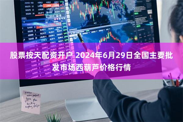 股票按天配资开户 2024年6月29日全国主要批发市场西葫芦价格行情