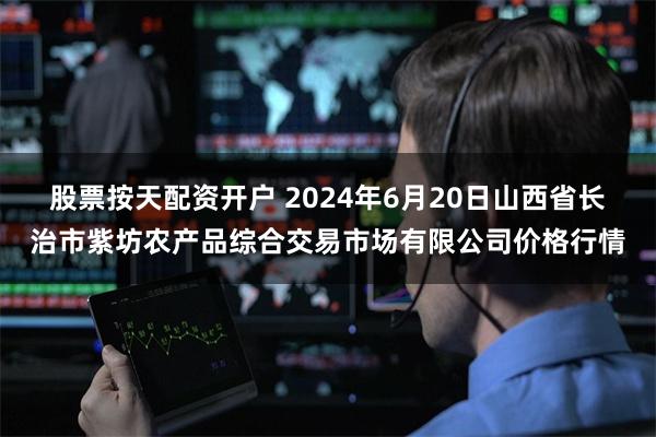 股票按天配资开户 2024年6月20日山西省长治市紫坊农产品综合交易市场有限公司价格行情