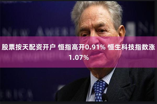 股票按天配资开户 恒指高开0.91% 恒生科技指数涨1.07%